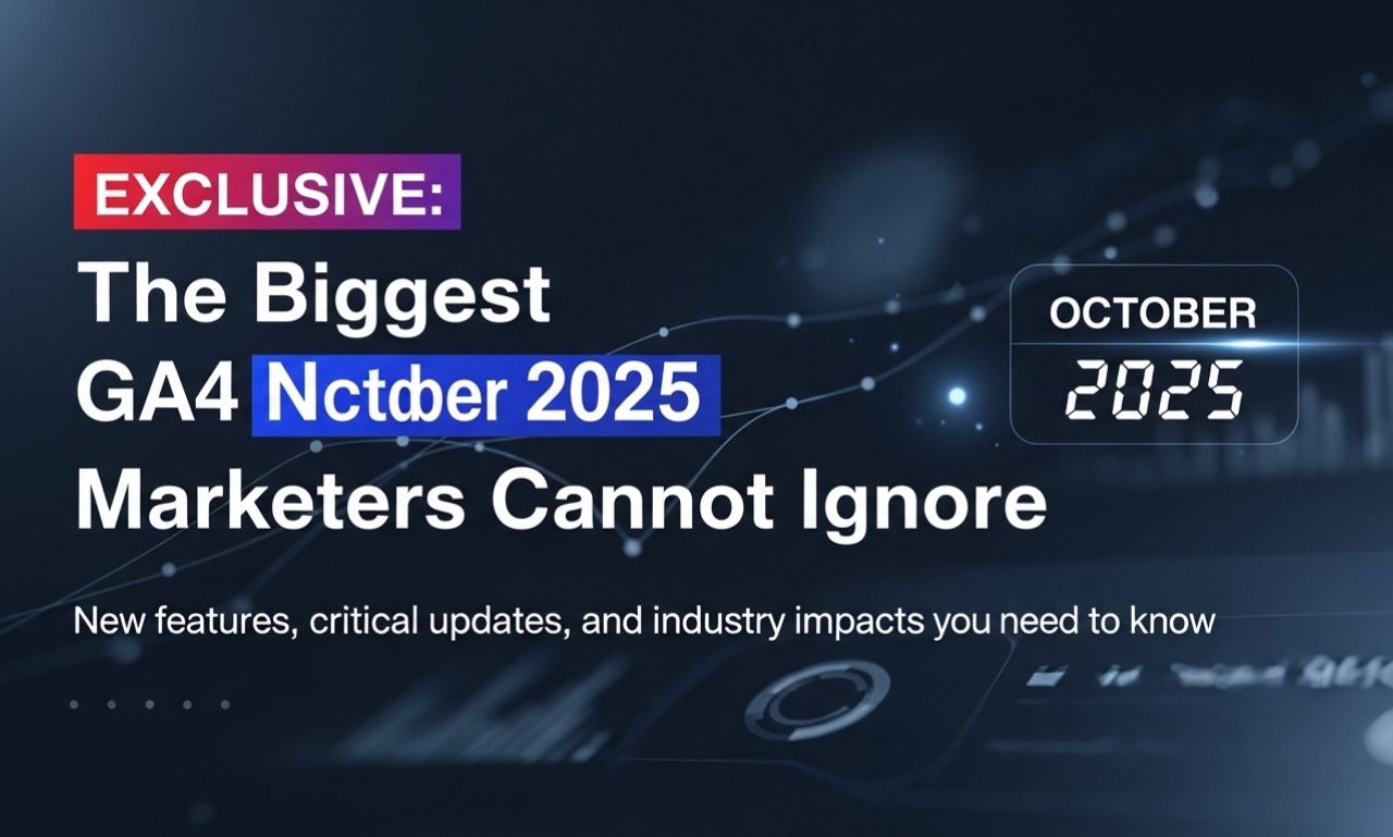 ga4 news october 2025